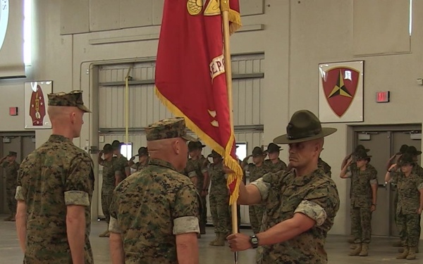 Parris Island Welcomes New Commanding General