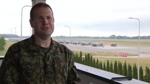 Saber Strike 18, Interview with the Acting Commander, Estonian Air Force.
