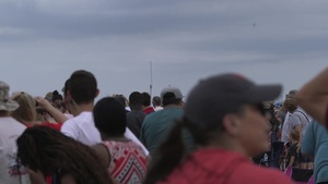 Air Power Over Hampton Roads 2018- Thunderbirds and F-22 B-Roll