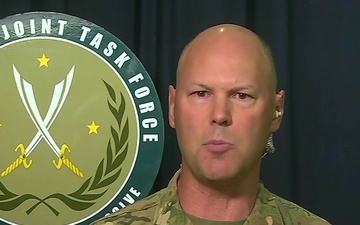 Coalition Official Briefs Pentagon Reporters on Progress Against ISIS