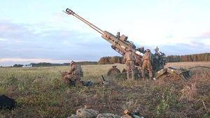 2CR honorary CSM at Saber Strike 18