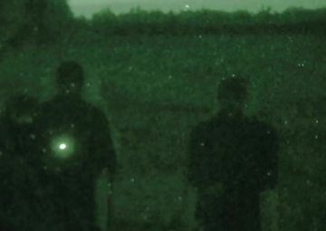 Combat marksmanship coaches class conduct night shoot