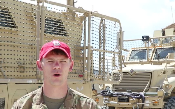 SGT Priebe St. Louis Cardinals Shout Out