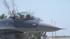 Iraqi Air Force F-16C Takeoff