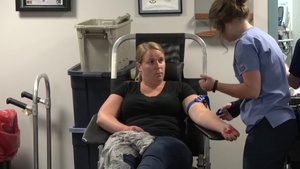 132d Wing holds blood drive