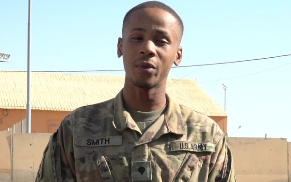 Spc. Andre Smith