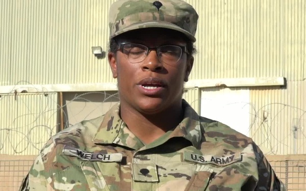 Spc. Lakinda Welch