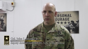 Secretary of the Army visits Camp Arifjan