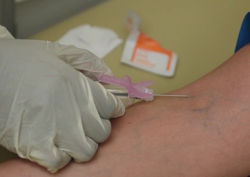 SCANG Airmen in Medical Processing for Deployment