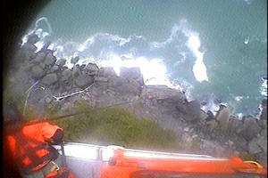 Coast Guard rescues a stranded hiker near the Klamath River