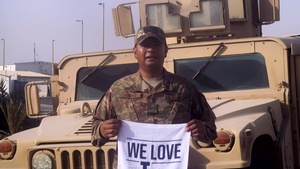 Staff Sgt. Carlos Paredes, LA Dodgers