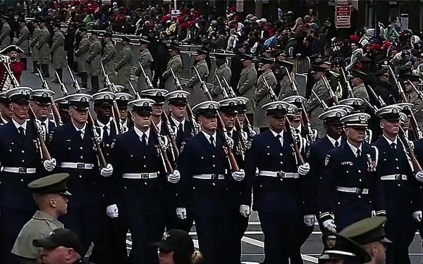 U.S. Military participates in Donald J. Trump's Inauguration