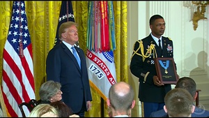 President Presents Medal of Honor During White House Ceremony