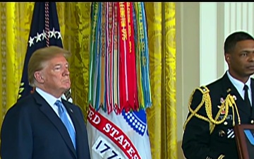 President Presents Medal of Honor During White House Ceremony