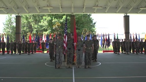 Wounded Warrior Battalion East Change of Command
