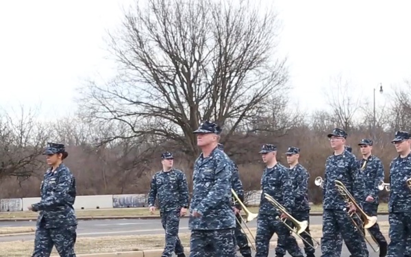 Rehearsal for the Inaugural Parade