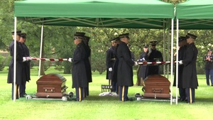 Full Honors Group Funeral Service for Airmen Missing From World War II - Arlington National Cemetery