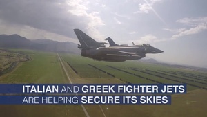 NATO starts Montenegro air patrols, Master version with subtitless