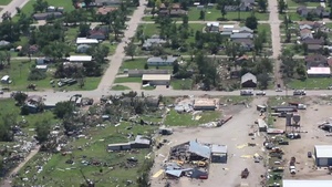 Eureka, Kansas tornado clean up and Aftermath