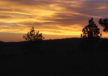Sunset Time-lapse Over Wyoming