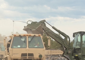 224 Engineer Company Improves BLM roads