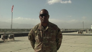 Sgt. 1st. Class Orlando Ross sends a 4th of July greeting