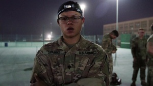 Soldiers Competing in the 2018 USARCENT Best Warrior Competition Share Their Thoughts