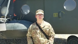 Spc. Evan Scott MLB Shout Out