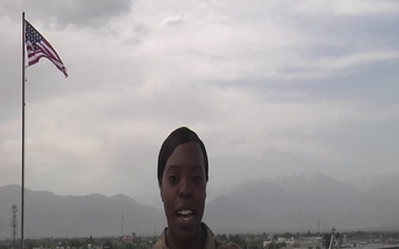 Sgt. 1st. Class Shantae Allen sends 4th of July greeting