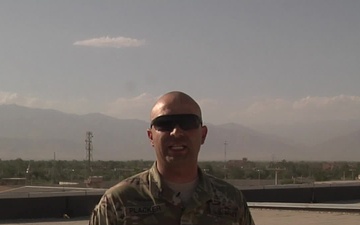 Army Sgt. 1st. Class Jose Placker sends a 4th of July greeting