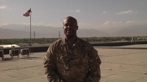 SGM Raymond Franklin sends a 4th of July greeting