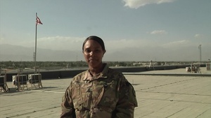 Command Sgt. Maj. Cynthia Perryman sends a 4th of July greeting
