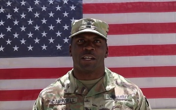 1st Sgt. James Campbell - Independence Day 2018