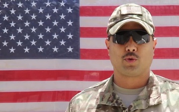 Senior Master Sgt. Mike Addington - Independence Day 2018