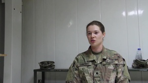 SPC Emma L. Gebrosky - USARCENT Warrior Best Warrior Competition 2018