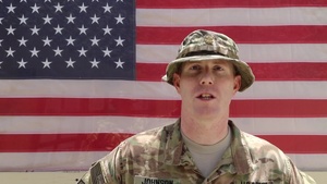 Maj. Stan Johnson - Independence Day 2018
