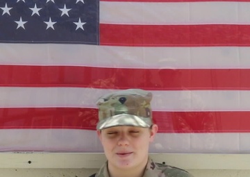 Spc. Christina Crosby - Independence Day 2018