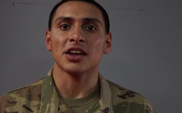 Spc. Antonio Bonilla speaks about his favorite part of competition from day three of the2018 USARCENT Best Warrior Competition