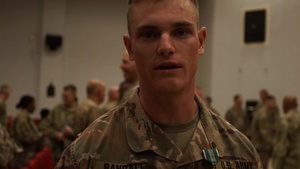 Spc. Jacob Randall shares his thoughts on winning the 2018 USARCENT Best Warrior Competition.