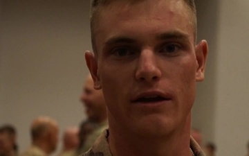 Spc. Jacob Randall shares his thoughts on winning the 2018 USARCENT Best Warrior Competition.