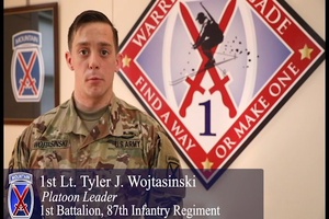 1st Lt. Tyler J. Wojtasinski (BSM-V)