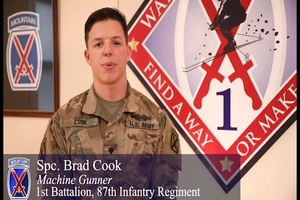 Spc. Brad Cook