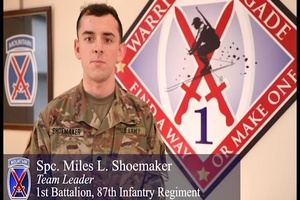 Spc. Miles L. Shoemaker (BSM-V)