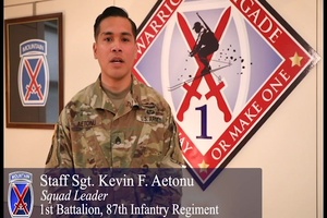 Staff Sgt. Kevin F. Aetonu (ARCOM-V)