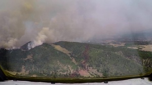 MAFFS drop supports Colorado fire suppression efforts