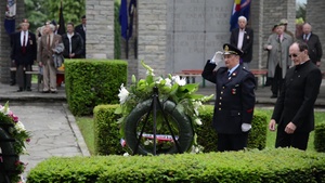 Memorial and 73rd Anniversary of Victory in Europe ceremony