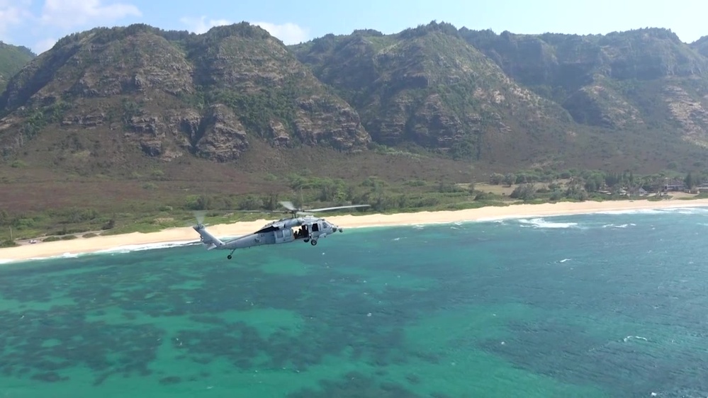 DVIDS - Video - Air-to-Air video of UH-60 Seahawk helicopter during ...