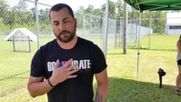 Country music singer, Tyler Farr, tours Camp Lejeune during Base*FEST