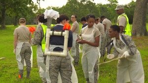 81st Force Support Squadron Search and Recovery Team conducts Hands on Training