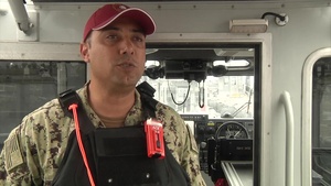 Harbor Security Trains for Boat Attacks